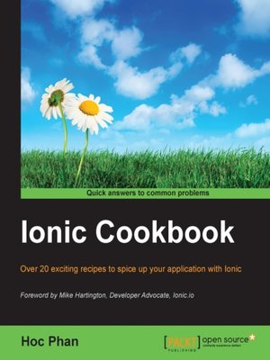 cover image of Ionic Cookbook
